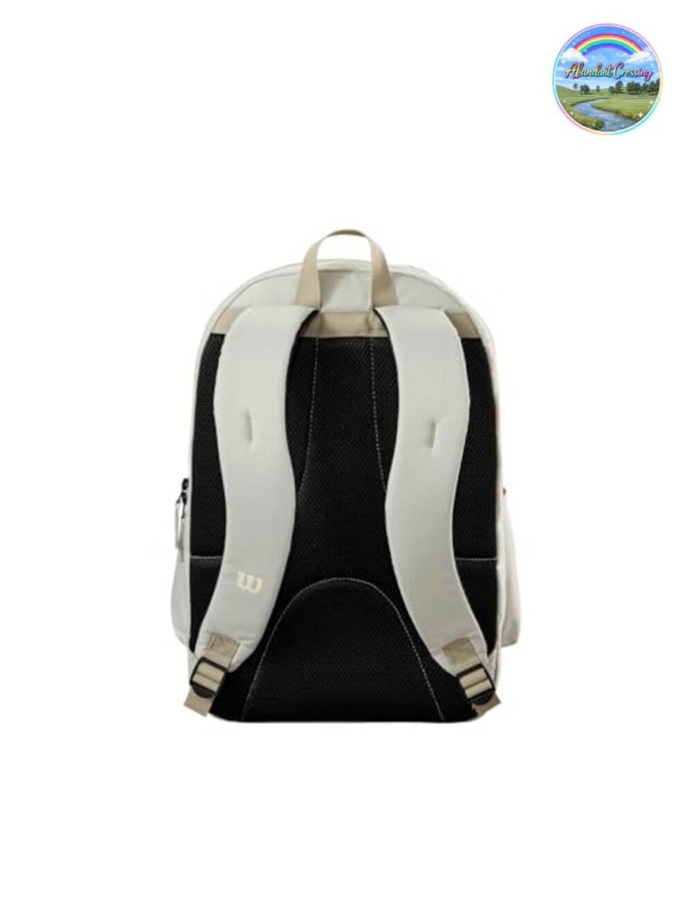 Tennis Racket Backpack Holds 2 Rackets Polyester Adjustable Straps - Picture 3 of 6
